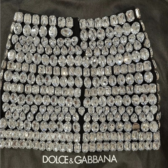 Kim kardashian x Dolce & Gabbana Crystal Runway skirt - Picture 6 of 6
